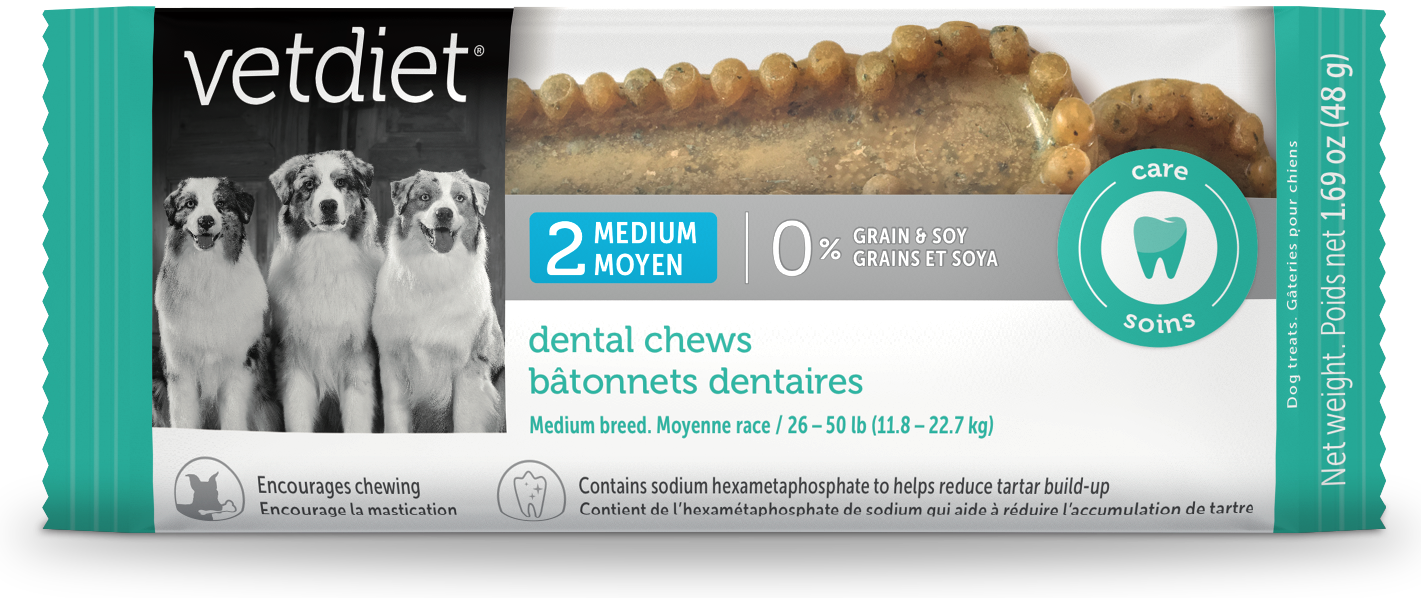 Dental chews medium Vetdiet